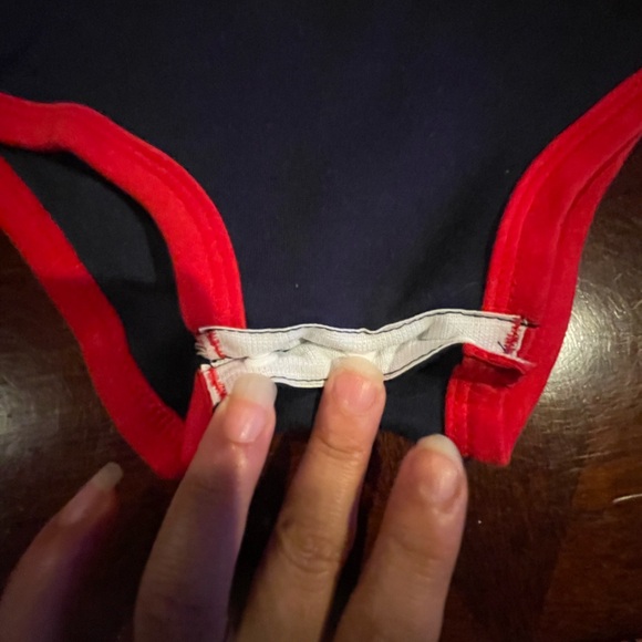 2 Packs New England Patriots Baby Bodysuit Set 0/3M NFL Team Apparel Red & Navy - Picture 4 of 10